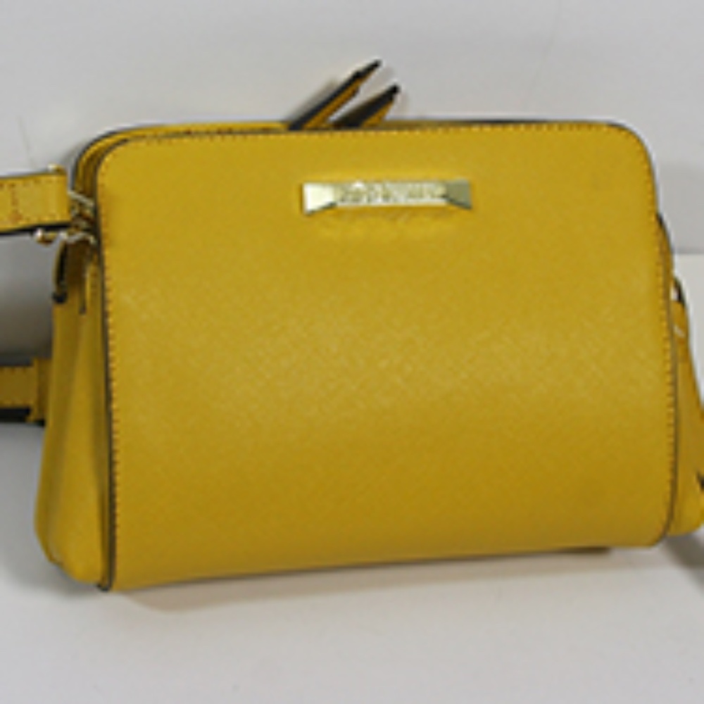 Steve Madden Mustard Blanks Crossbody Handbag